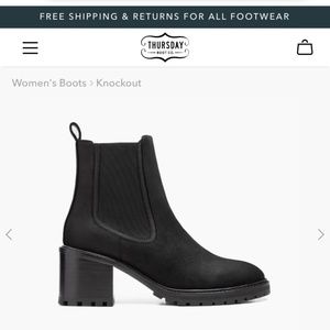 Thursday Boot Company Knockout Chelsea Boots NWOT